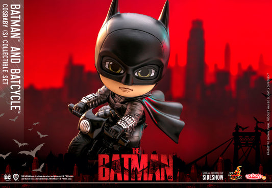 Batman and Batcycle