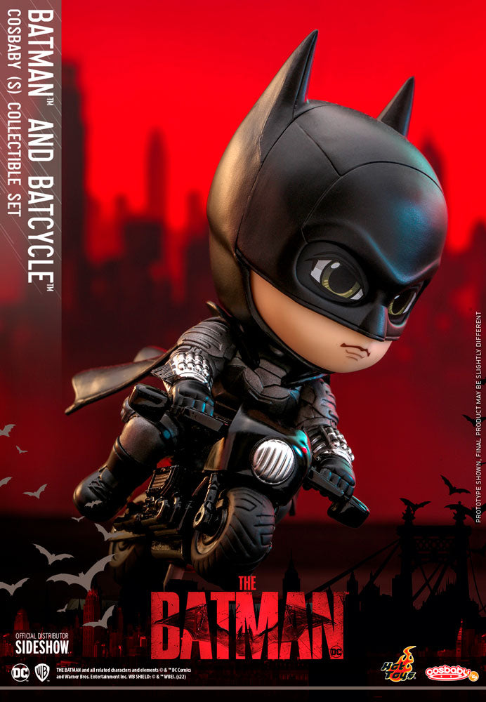 Batman and Batcycle