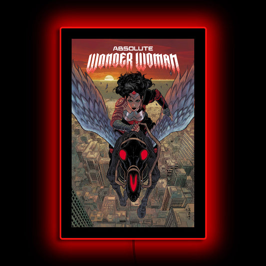 Absolute Wonder Woman LED Poster (Large)
