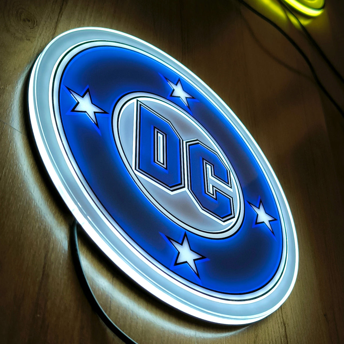 Vintage DC LED Logo Light (Circular)