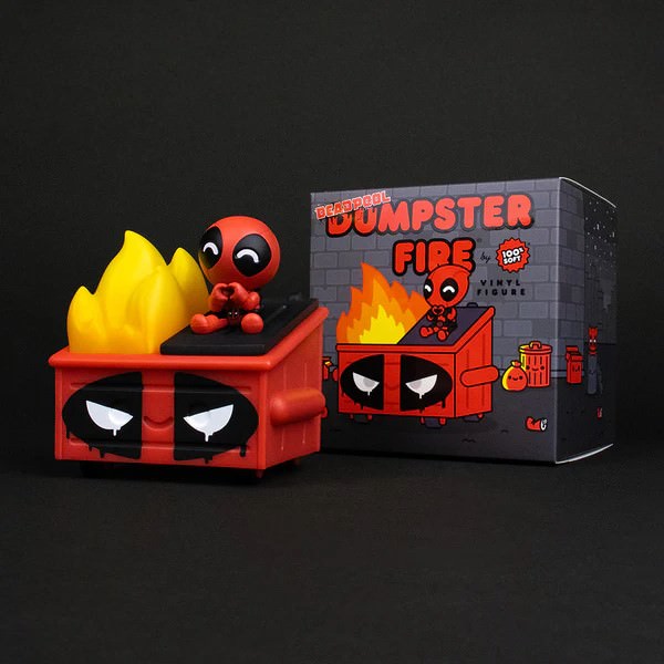 Deadpool Dumpster Fire