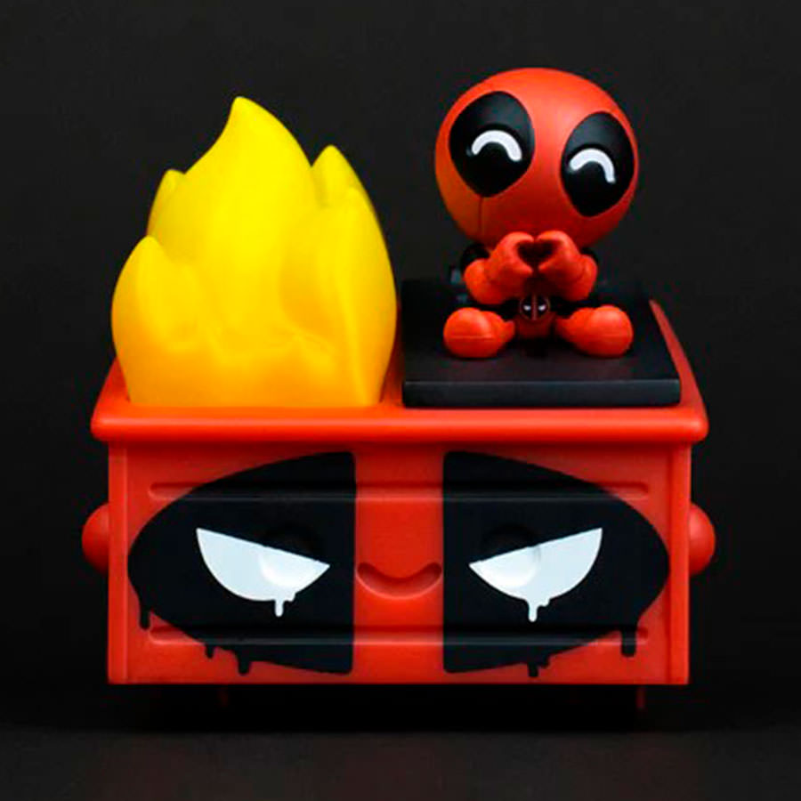 Deadpool Dumpster Fire