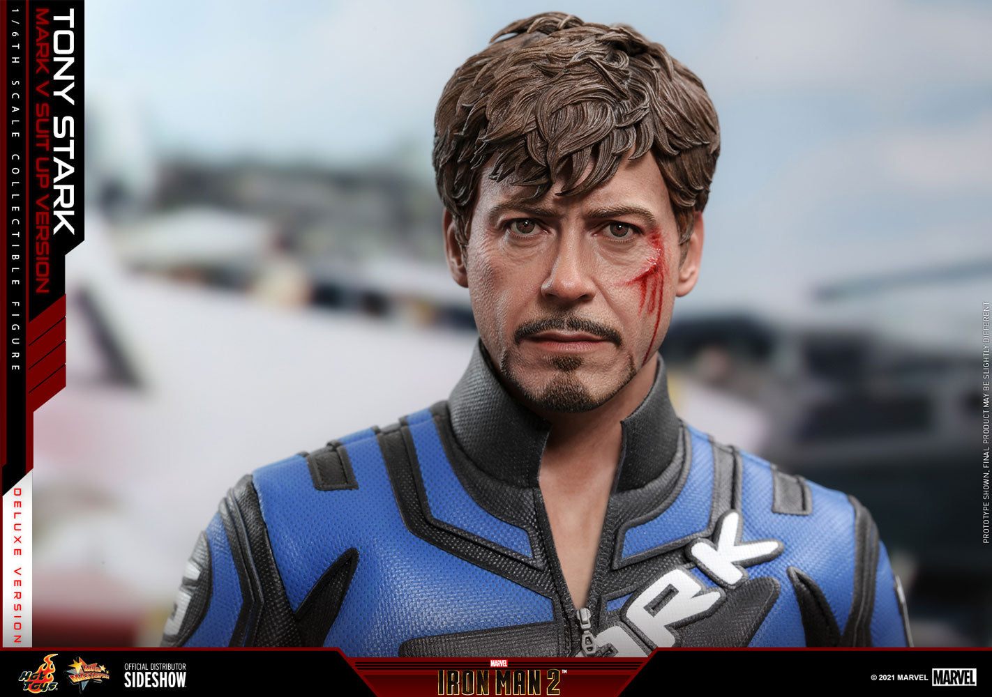 Tony Stark (Mark V Suit Up Version) Deluxe
