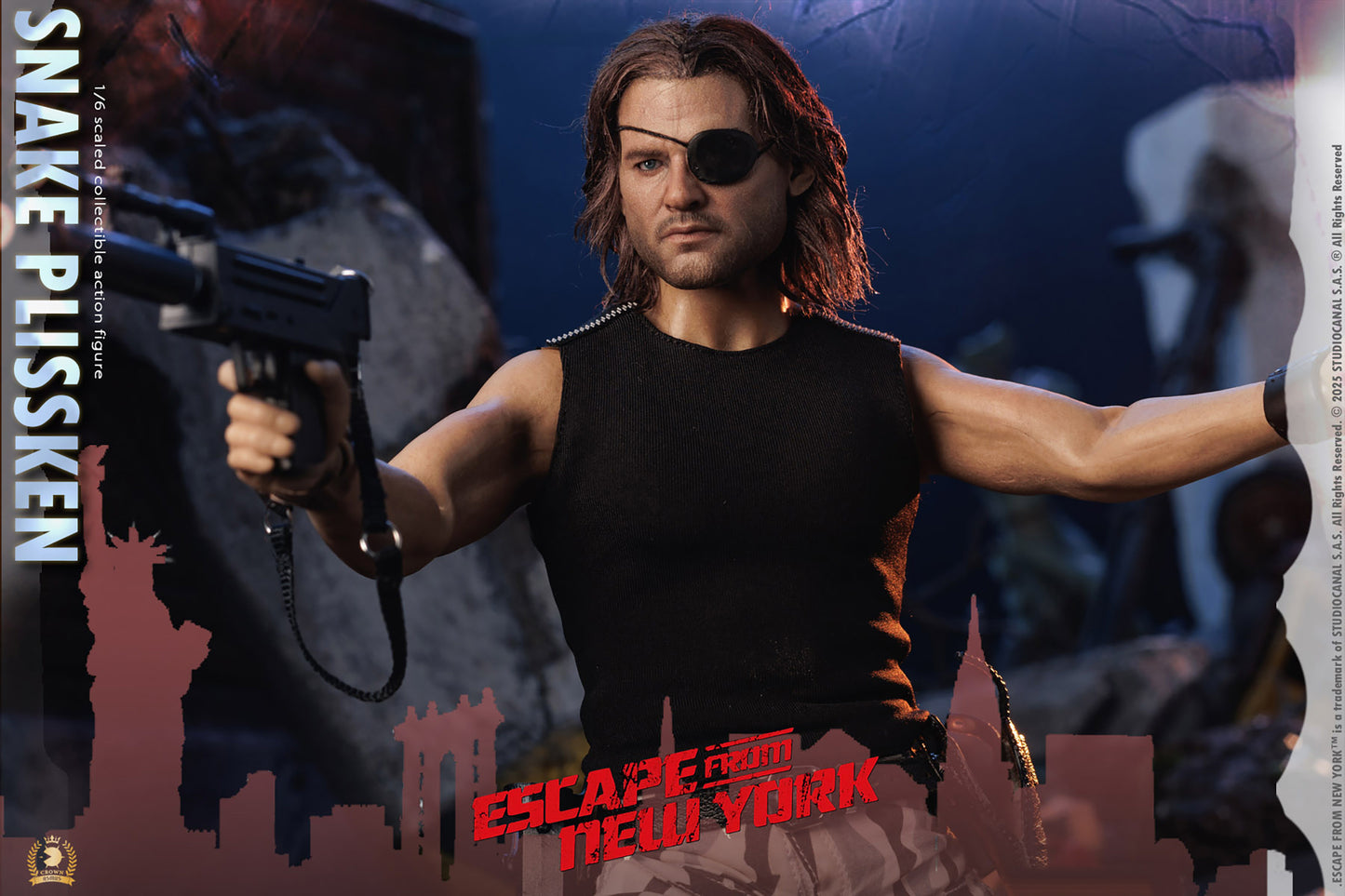 Snake Plissken (Real Hair Version)