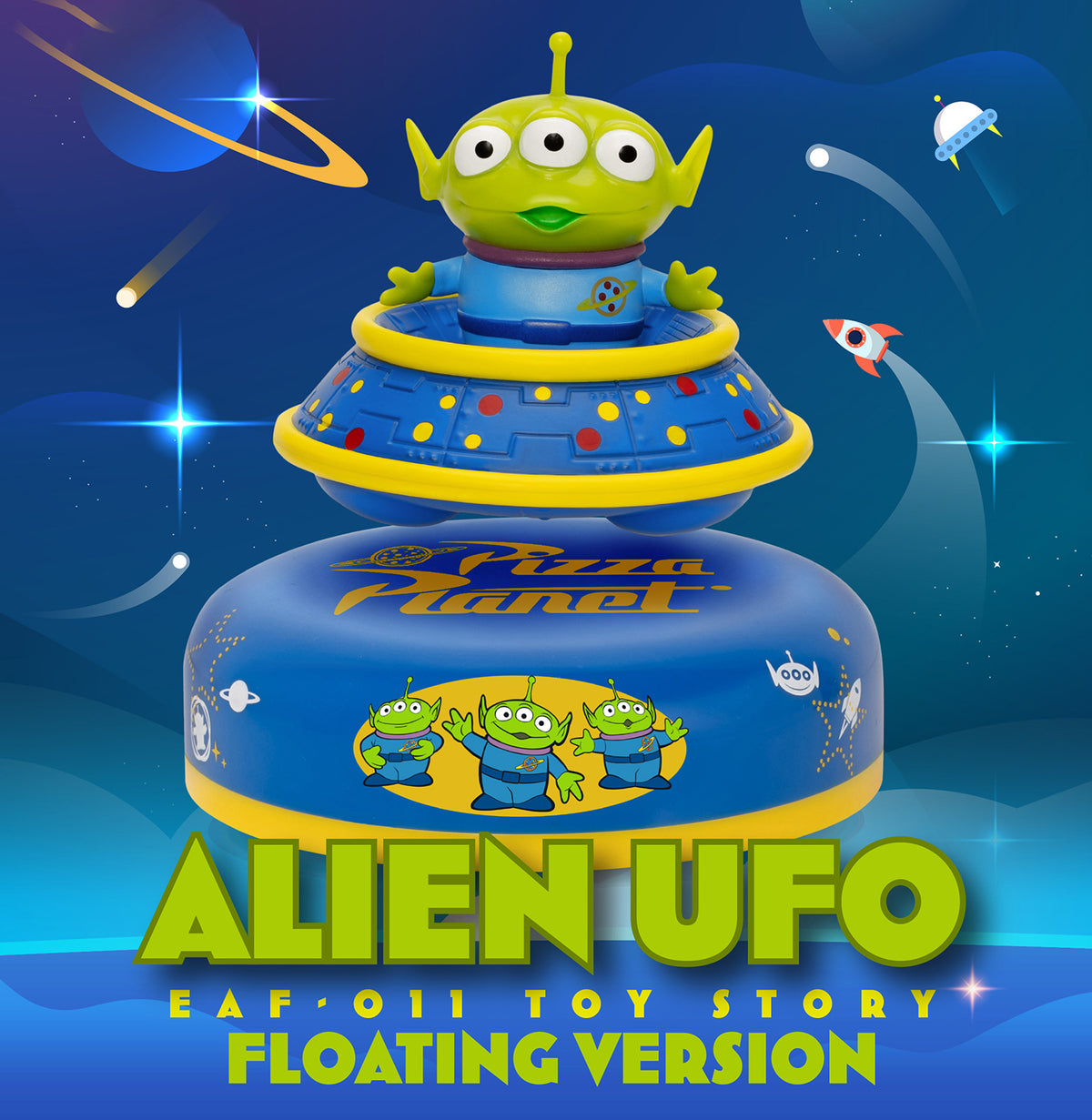 Toy Story Alien UFO (Floating Version)