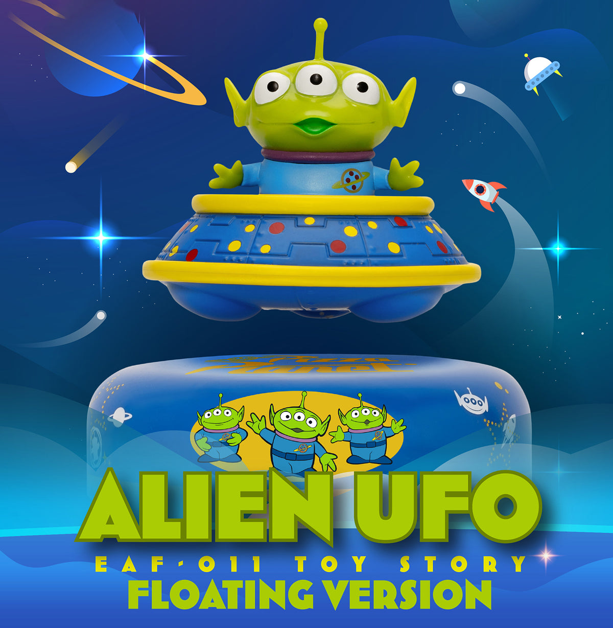 Toy Story Alien UFO (Floating Version)