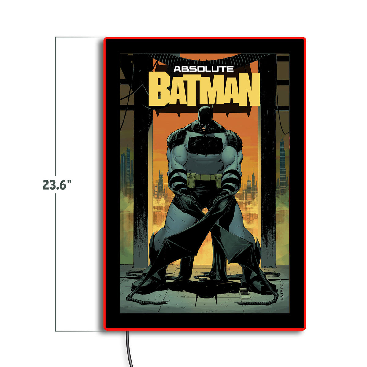 Absolute Batman LED Poster (Large)