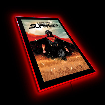 Absolute Superman LED Poster (Large)
