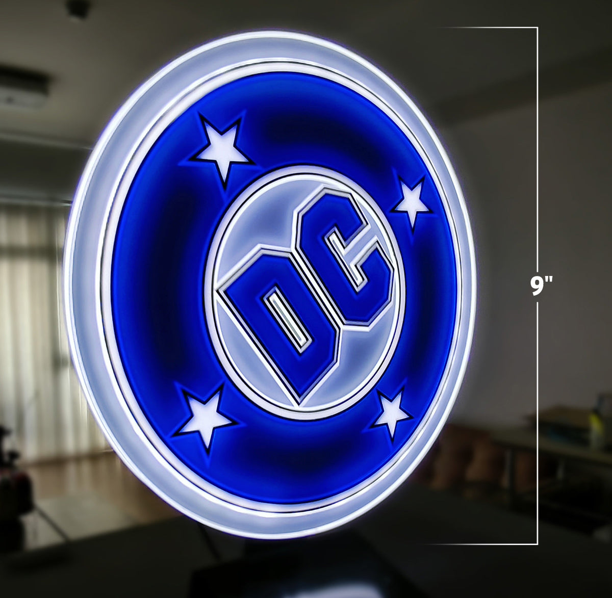 Vintage DC LED Logo Light (Circular)