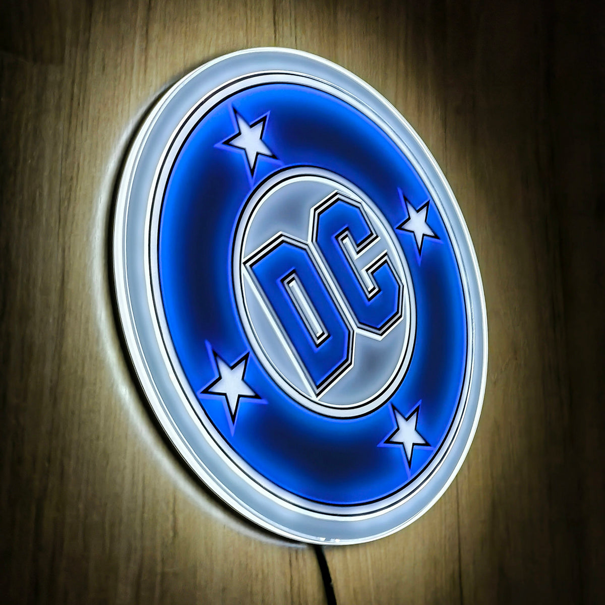 Vintage DC LED Logo Light (Circular)