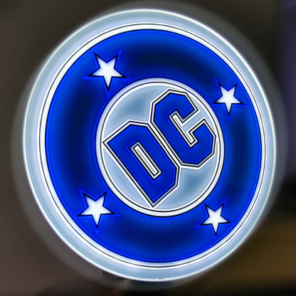 Vintage DC LED Logo Light (Circular)
