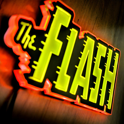 Vintage The Flash LED Logo Light (Small)
