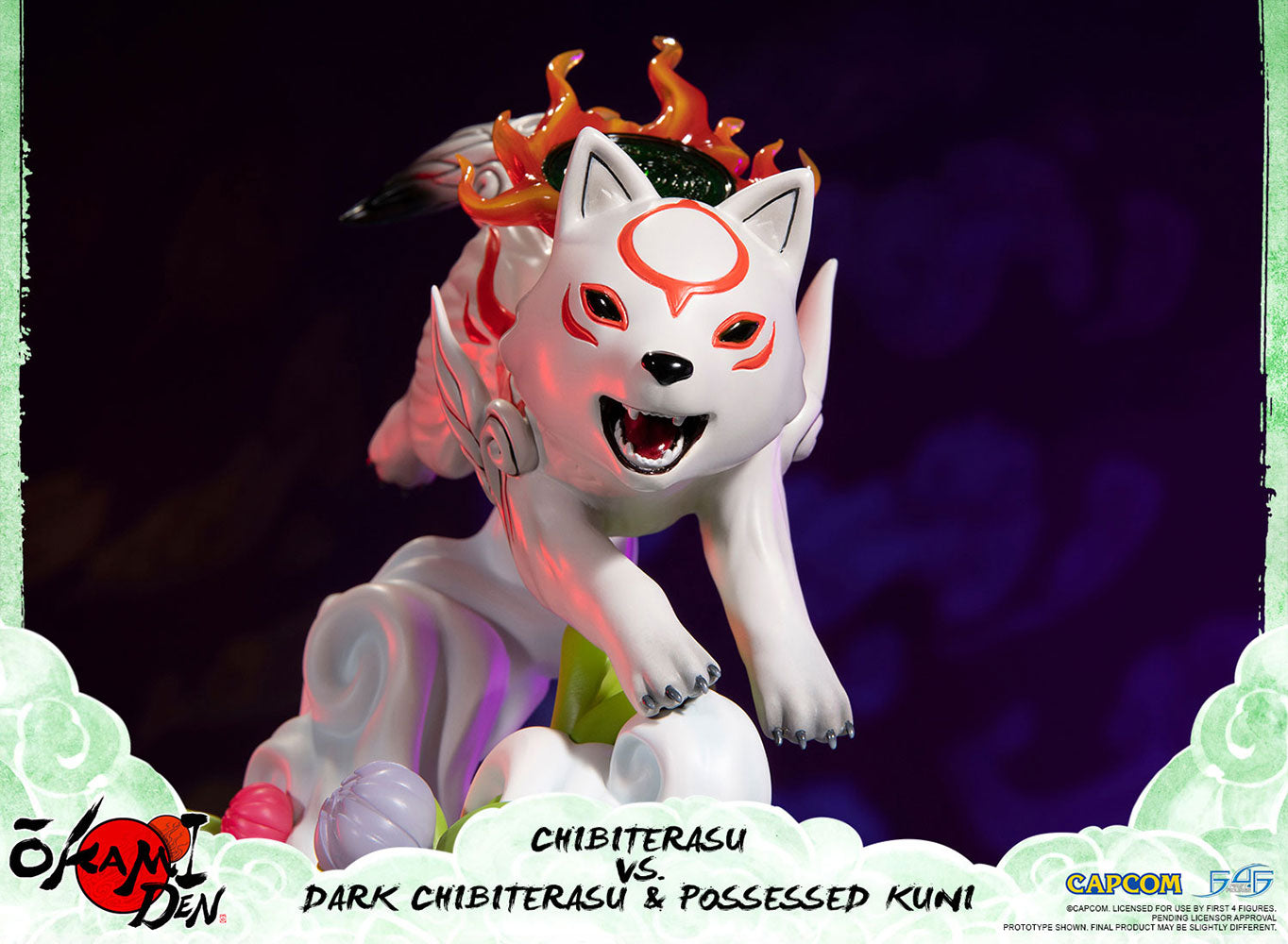 Chibiterasu vs Dark Chibiterasu & Possessed Kuni