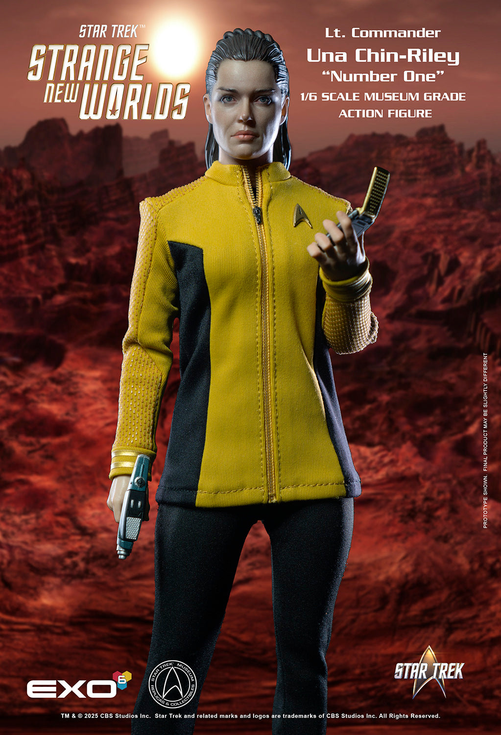 Lt. Commander Una Chin-Riley “Number One”