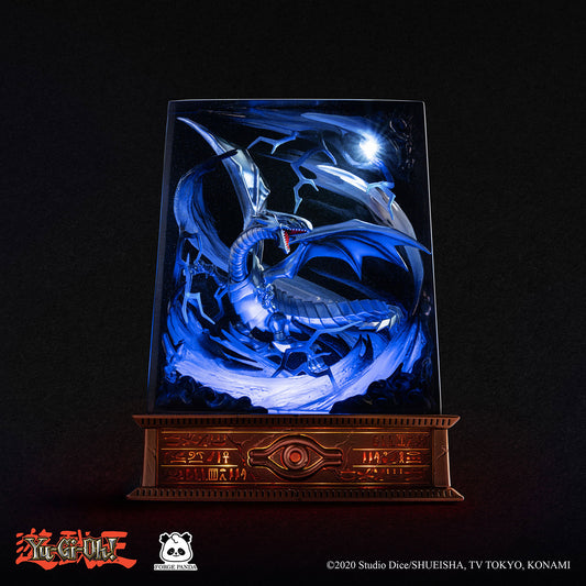 Blue-Eyes White Dragon Diorama LED