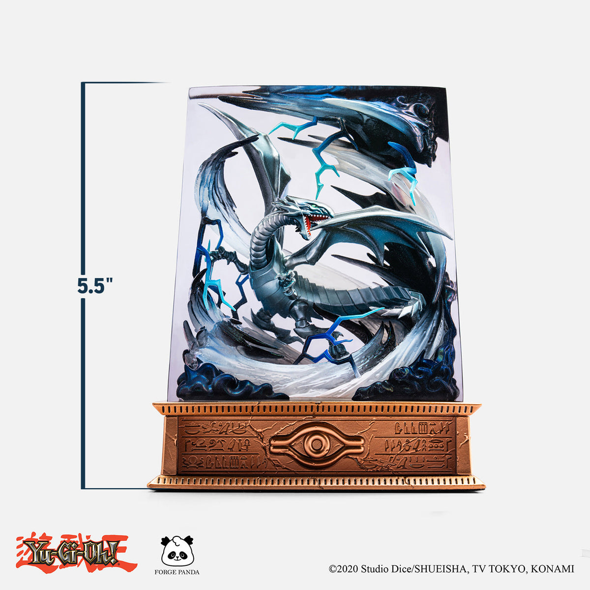 Blue-Eyes White Dragon Diorama LED