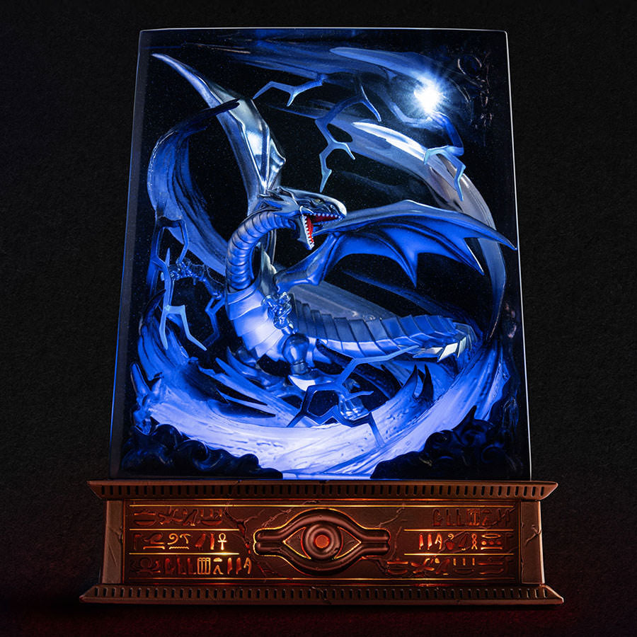 Blue-Eyes White Dragon Diorama LED