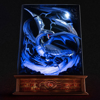 Blue-Eyes White Dragon Diorama LED