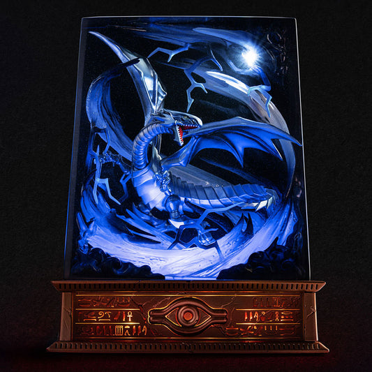 Blue-Eyes White Dragon Diorama LED
