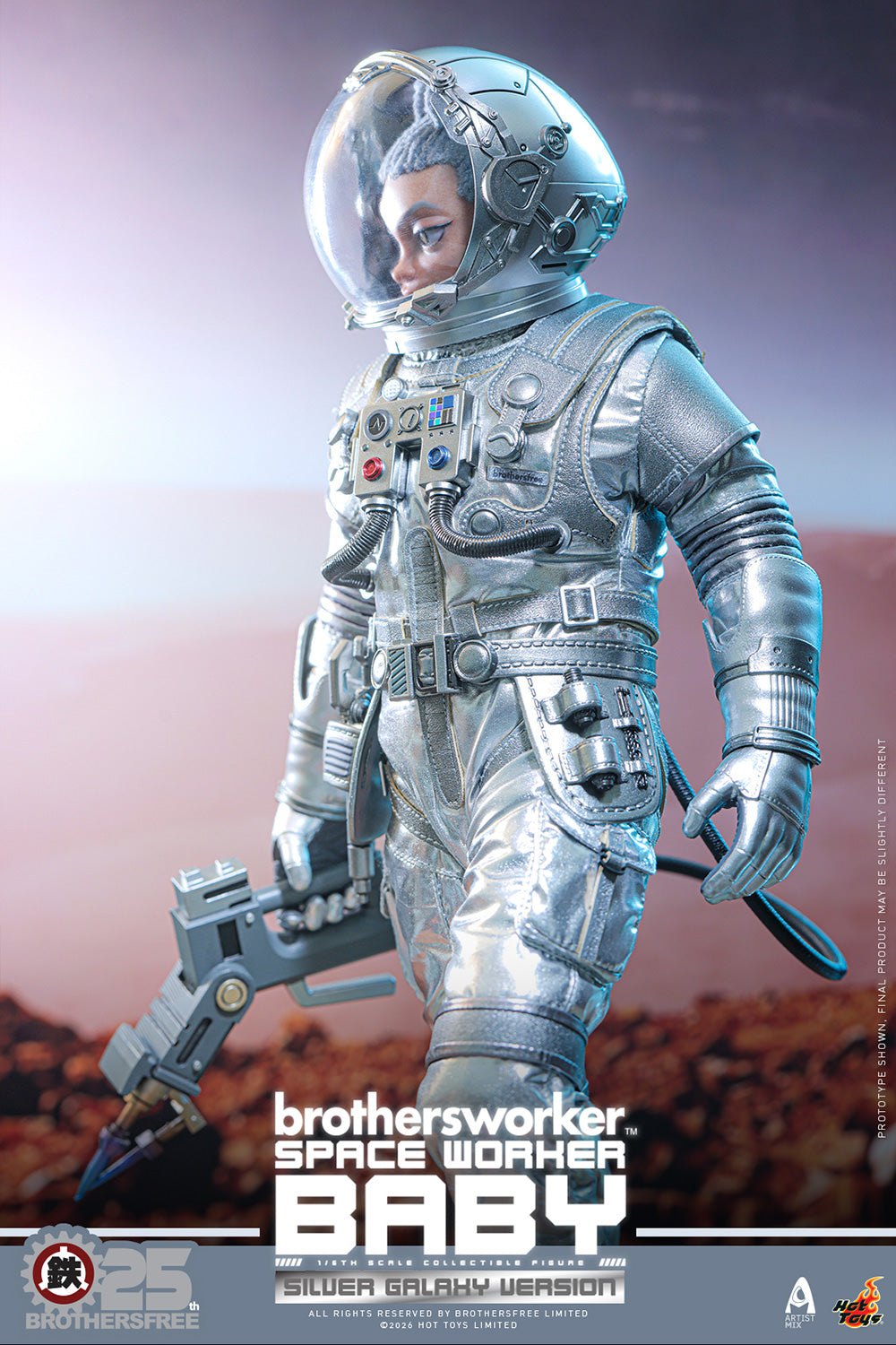 Space Worker Baby (Brothersfree 25th Silver Galaxy Version)