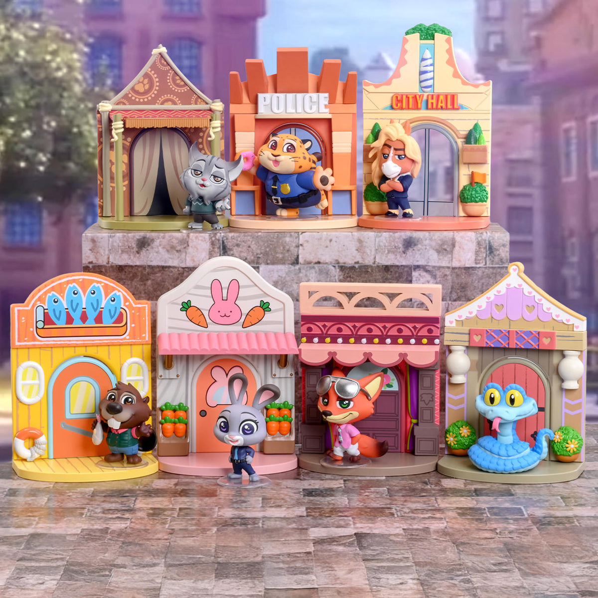 Zootopia 2 Cosbi Diorama Collection