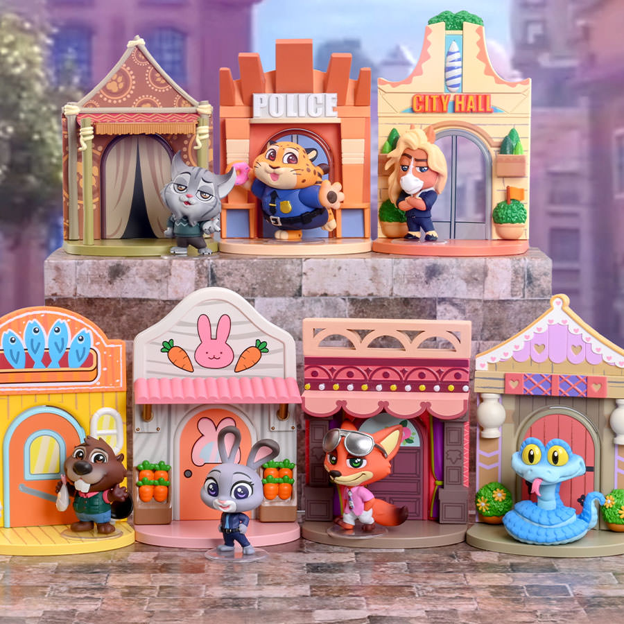 Zootopia 2 Cosbi Diorama Collection