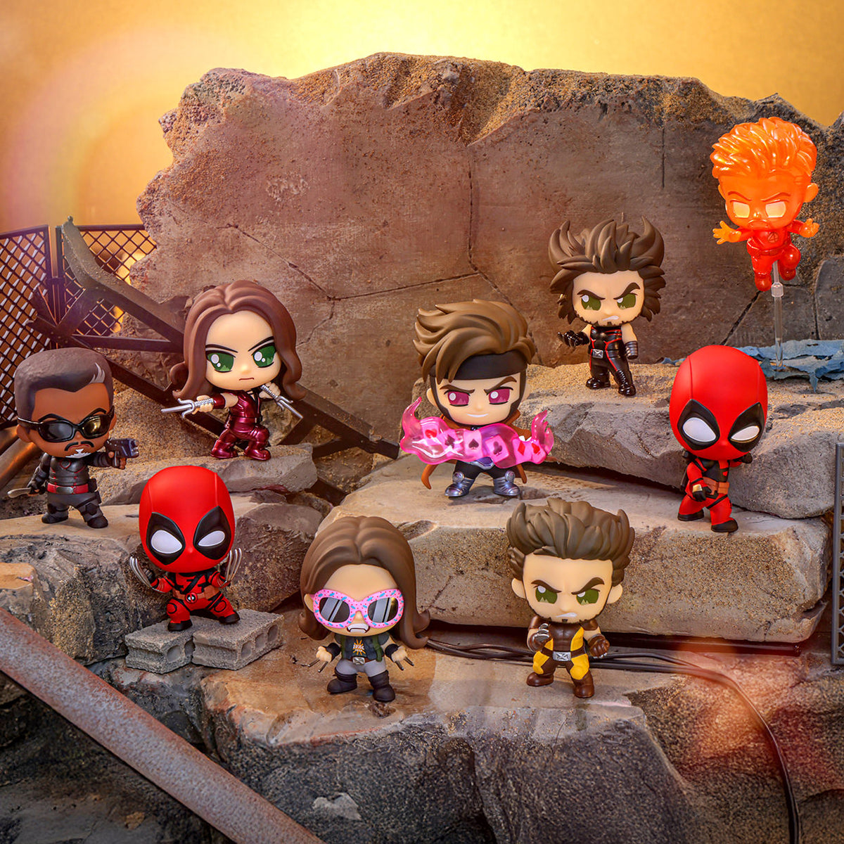 Deadpool & Wolverine Cosbi Bobble-Head Collection (Series 2)