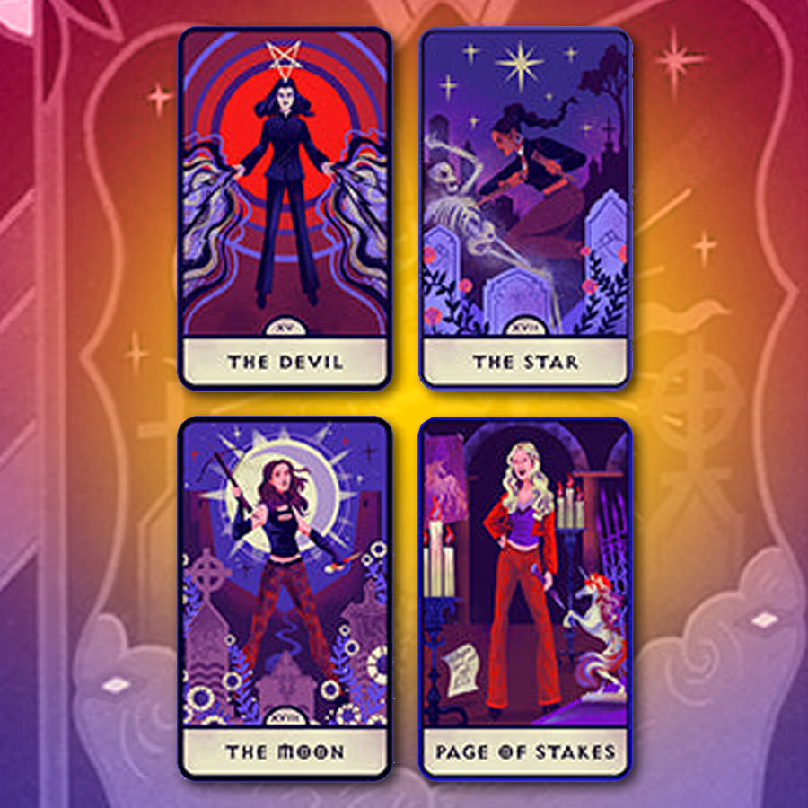 Buffy the Vampire Slayer Tarot Deck and Guidebook