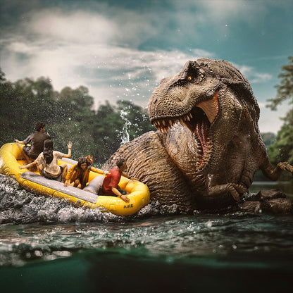 T-Rex River Attack