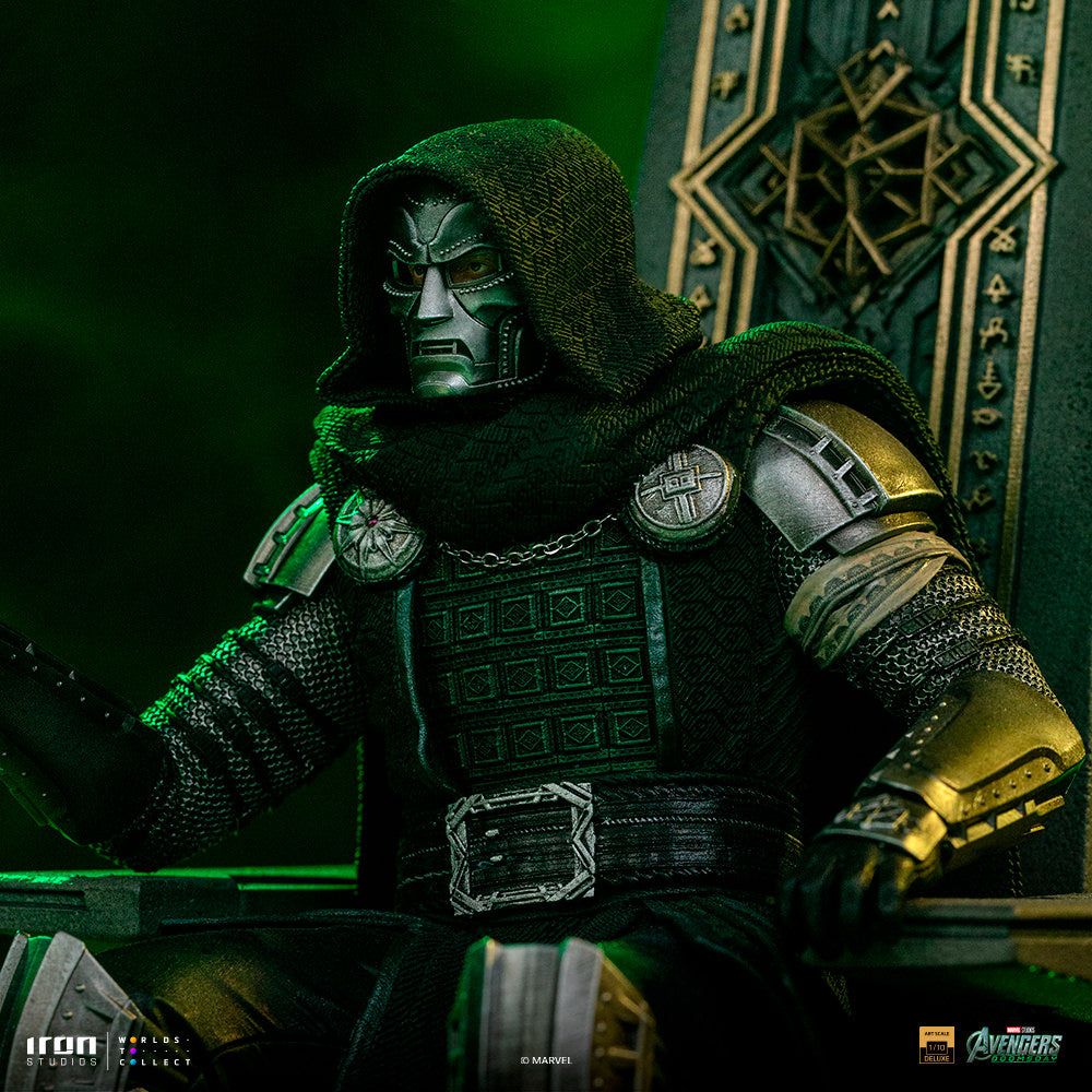 Doctor Doom on Throne