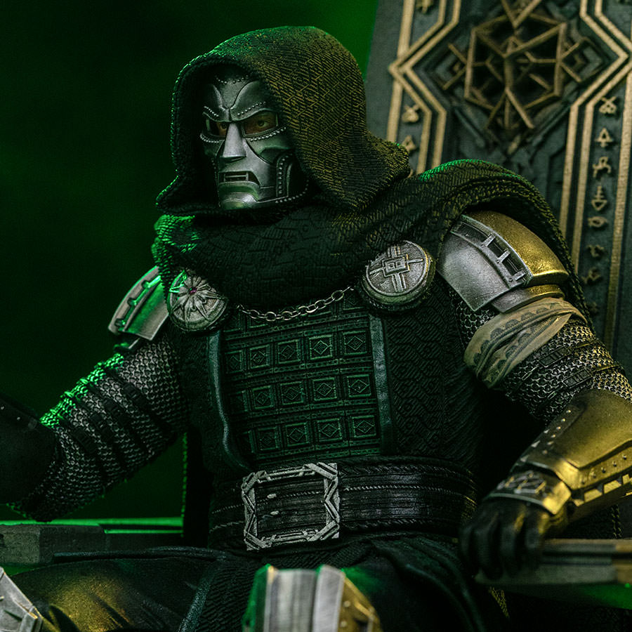 Doctor Doom on Throne