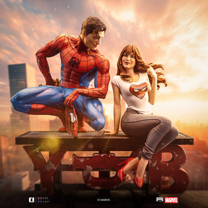 Spider-Man and MJ