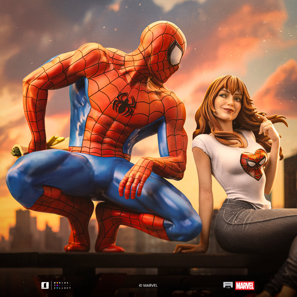 Spider-Man and MJ