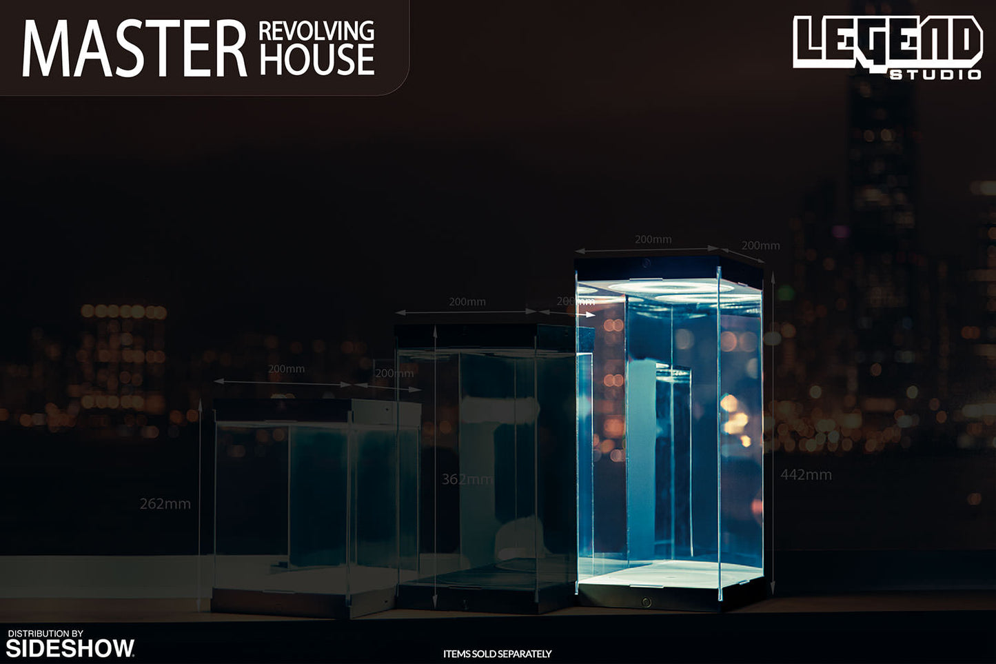 Master Revolving House Black