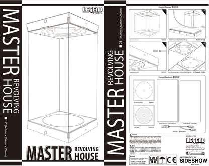 Master Revolving House Black