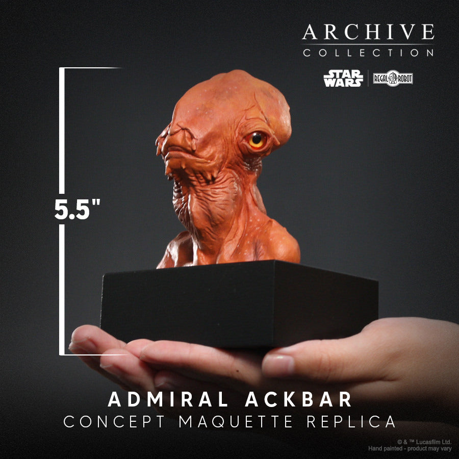 Admiral Ackbar™ Concept Maquette (Signature Edition)