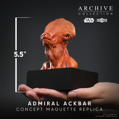 Admiral Ackbar™ Concept Maquette (Signature Edition)