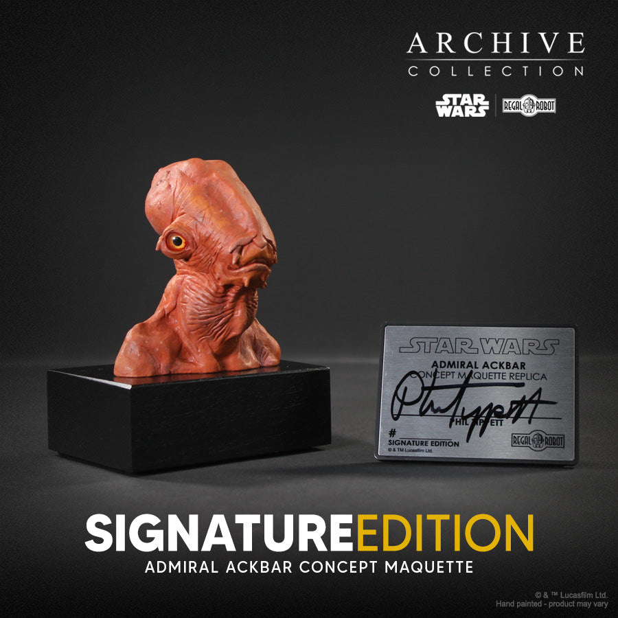 Admiral Ackbar™ Concept Maquette (Signature Edition)
