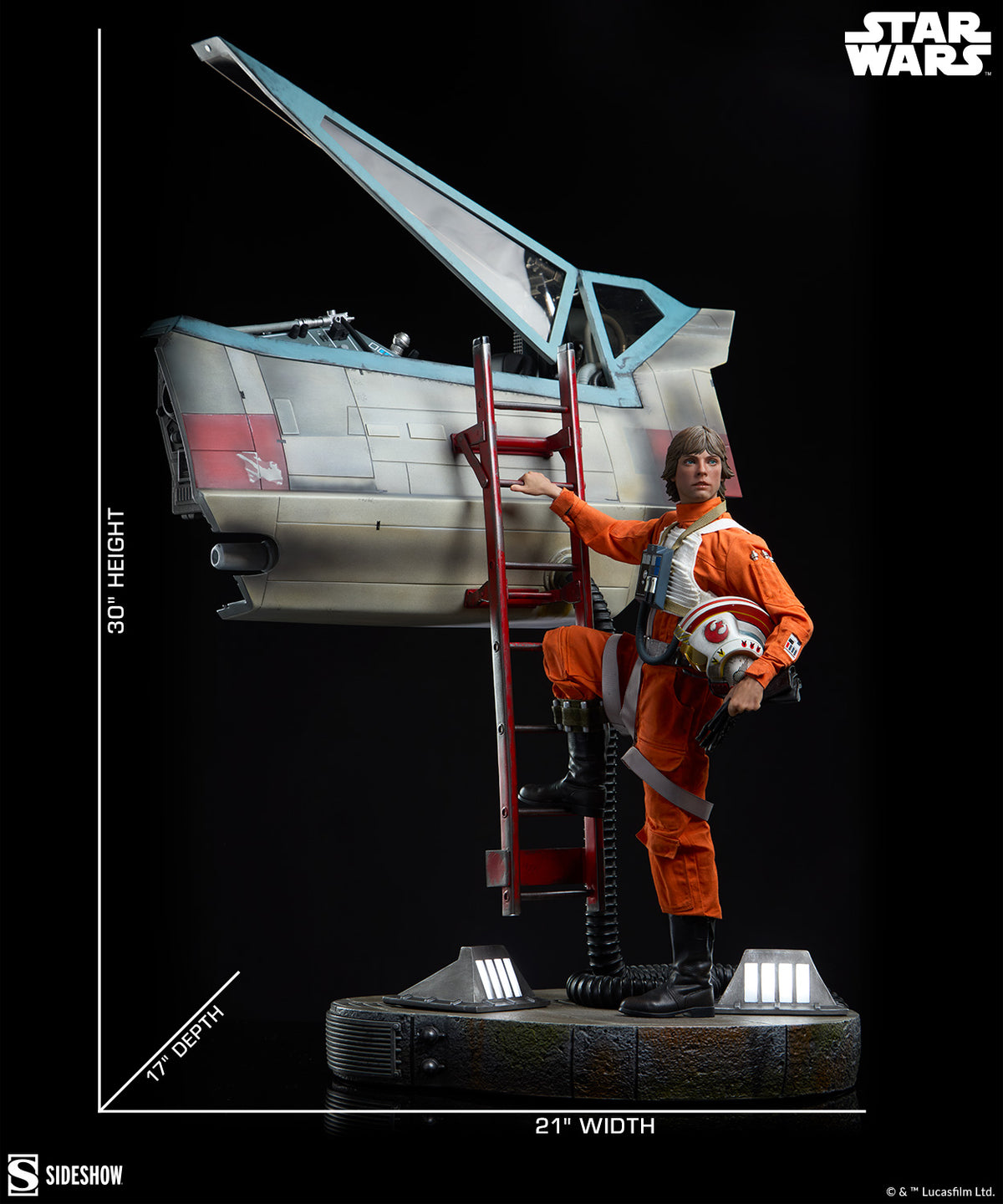 Luke Skywalker™ & X-Wing: Red Five, Standing By