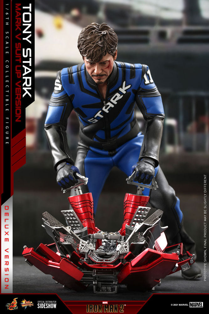 Tony Stark (Mark V Suit Up Version) Deluxe